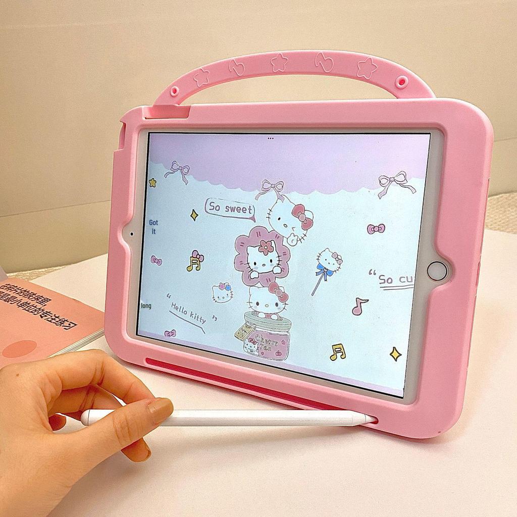 Чехол-подставка с рисунком Hello Kitty для iPad Air 11-го поколения и планшета Samsung A9 Plus