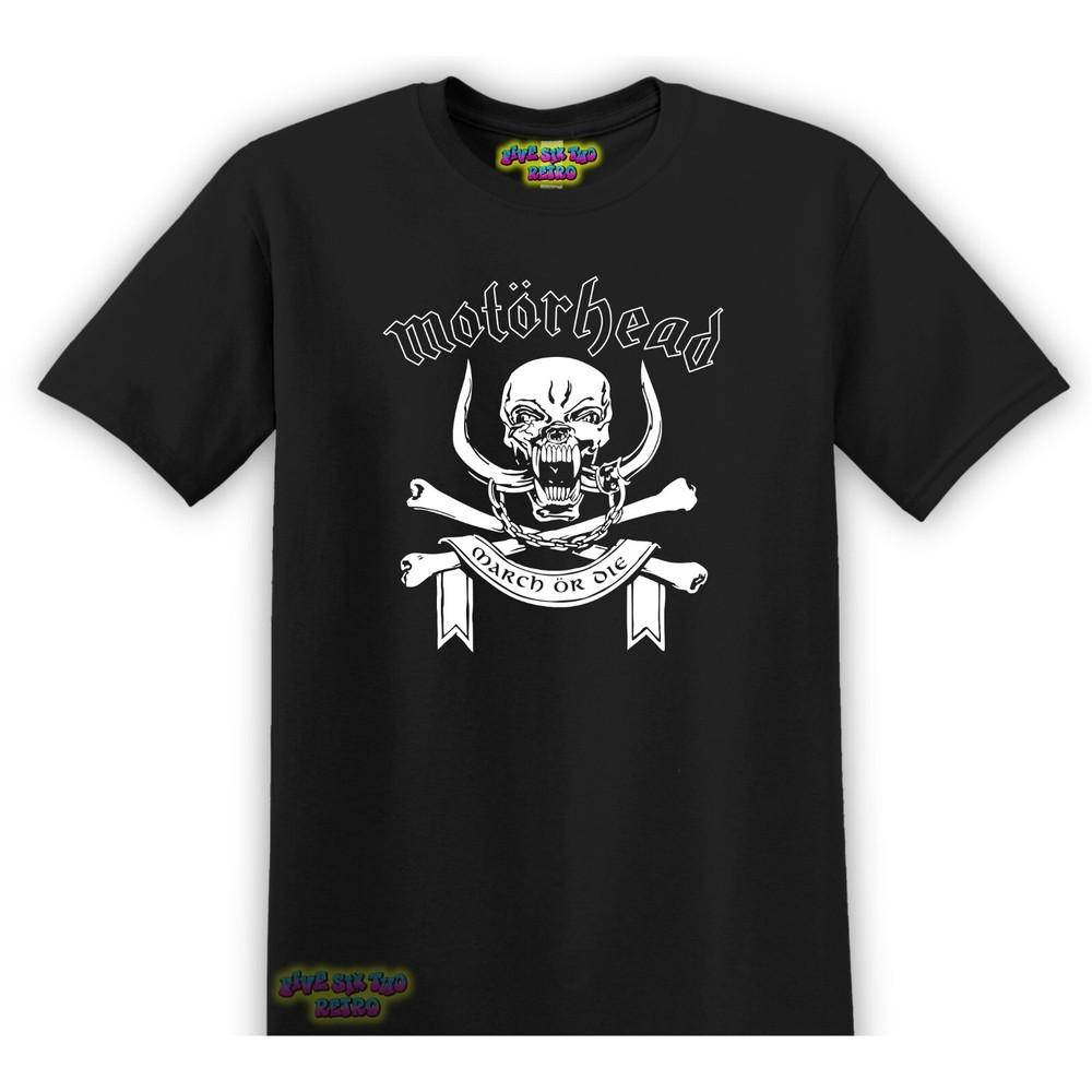 MOTORHEAD March or Die Метал-группа Футболка Черная S3XL Унисекс Футболка