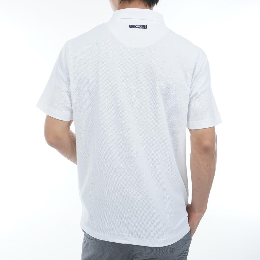 Ping Apparel Men's Short Sleeve Polo Shirt (One-Point Brand Logo) / Golf / 621-5160105 030_White, Size 3L