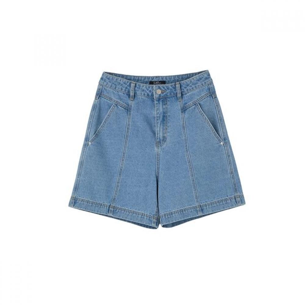 Lap Denim Shorts Cut Line As2dp560