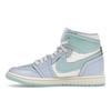 Air Jordan 1 High Method of Make Hydrogen Blue Light Dew Women Sneakers Coconut-Milk Sail FB9891-401