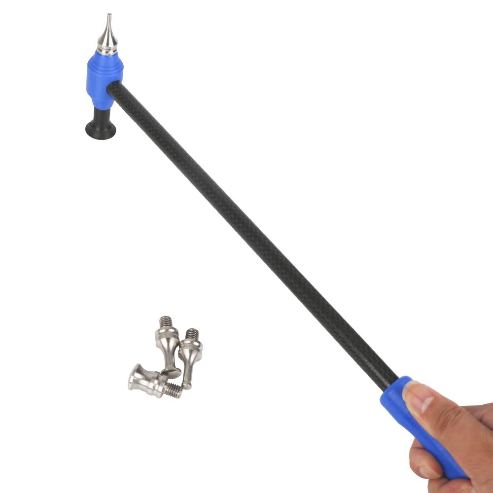 Винт M8, инструмент для ремонта вмятин автомобиля, молоток из титанового сплава с ручкой из углеродного волокна, комплект для ремонта кузова, автомобильный аксессуар