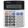 Ohm OffiStyle Calculator Tax Rate Calculator Tabletop 12 Digit Solar Battery Operated Ohm Denki (OHM) & KCL-152 07-8637