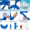 Brush Portable Pool Vacuum Vacuum Telescopic Pole Swimming Pool Jet Cleaner  Spas
