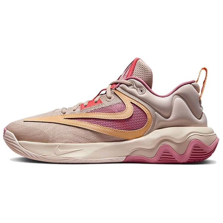 Nike Giannis Immortality 3 EP Fossil Stone Desert Berry Мужские кроссовки Tan Guava-Ice Celestial-Gold DZ7534-200