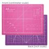 A4 Double-Sided Colored Cutting Mat for Paper, Engraving, Model Clay, and Rubber Stamps