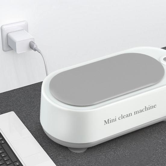 1 комплект, ультразвуковой очиститель, многофункциональная высокочастотная вибрация, глубокая дезактивация, шумоподавление, профессиональная машина для чистки ювелирных изделий для дома