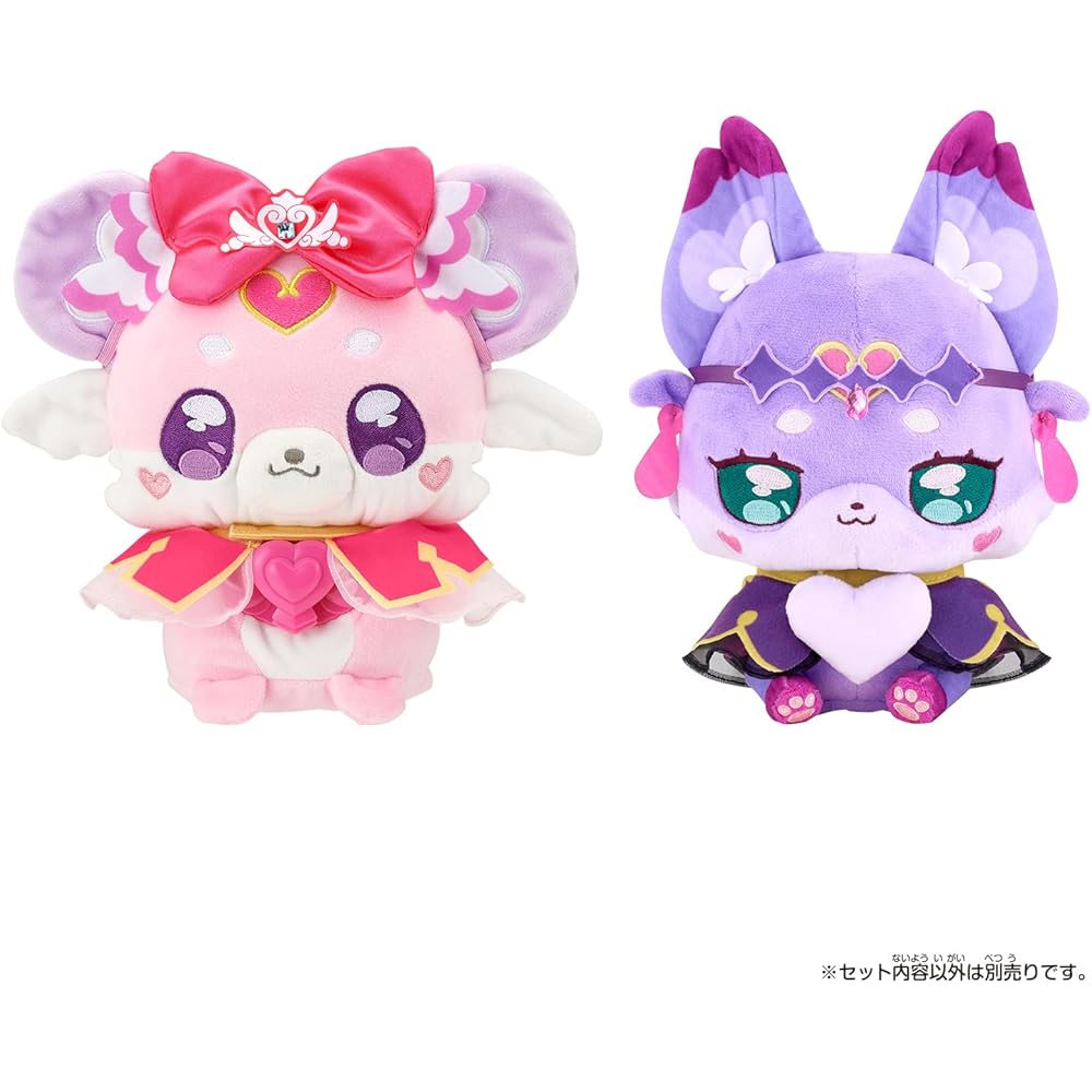 Bandai Detective Precure Pochitan & Mashutan Dress-Up Set Ages 3 and Up