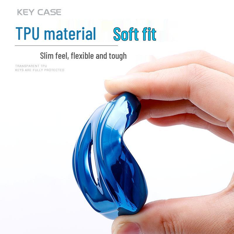 TPU Protective Ford Key Case for Kuga, Focus, EcoSport, Escort, and Mondeo