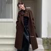 Женский кашемировый тренч премиум-класса LS 2024 - Высокий воротник, Теплый, Свободный крой