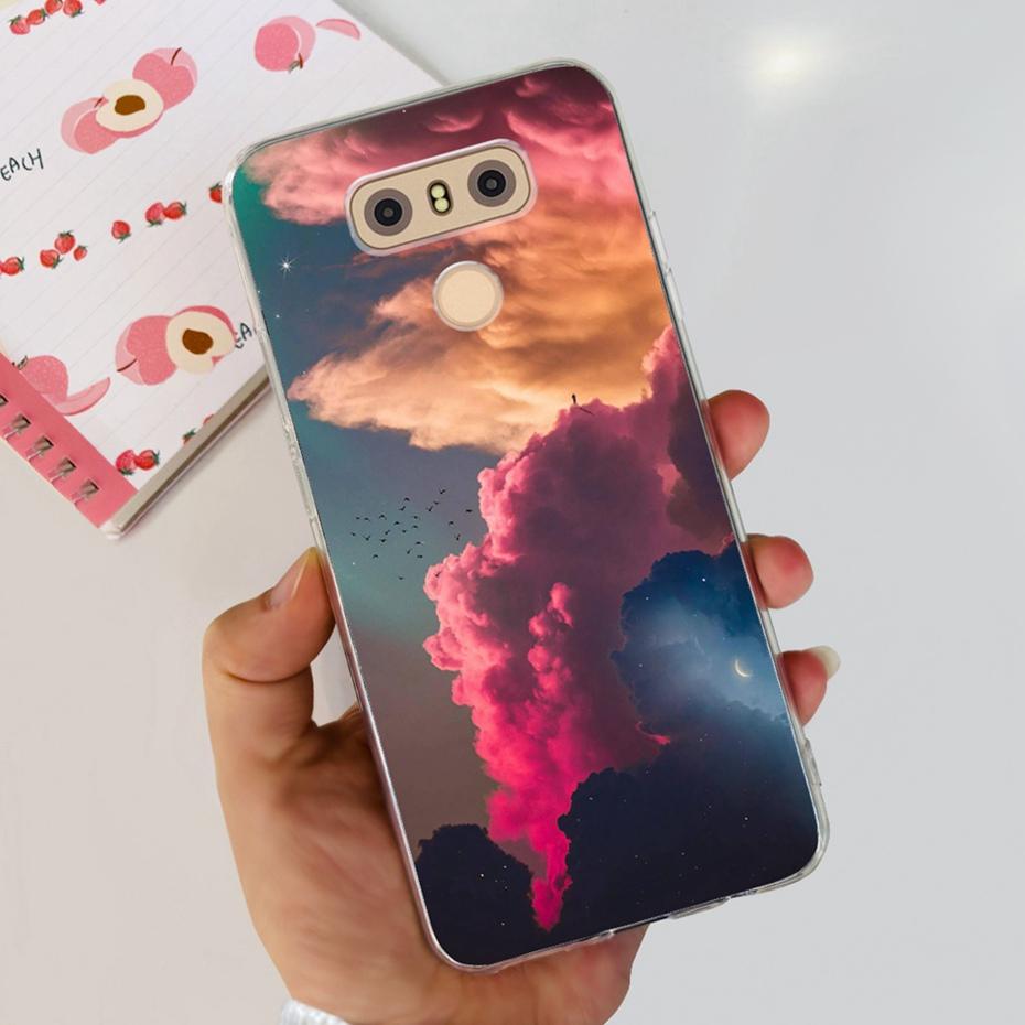 Чехол для LG Q6 Plus H870 H871 G600L G600K G600S Милый Цветочный Кот Узор Мягкий Силикон ТПУ Чехлы для Телефона для LG G6 G 6 G6plus