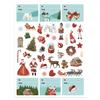 Adhesive Stickers - GRAINE CRÉATIVE - Christmas - 2 Sheets - 95 Stickers - Multicolored