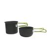 Outdoor Products Set Pot 1-2 People Pot Portable Camping Cookware with Tableware Environmental Protection