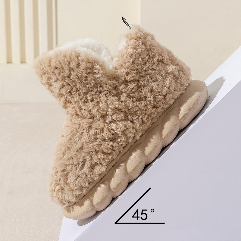 Women's Indoor Slippers EVA Memory Foam Cozy Soft Lightweight Girls Short Boots Warm Winter Fuzzy Slippers