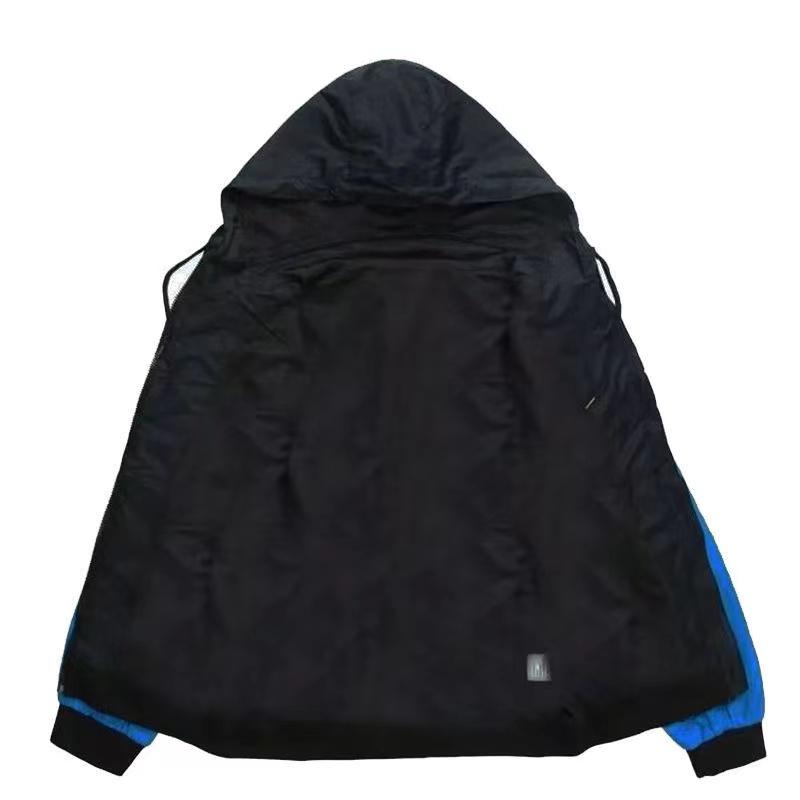 Весенне-осенняя куртка мужская тонкая куртка с длинным рукавом спортивное пальто для отдыха на молнии тонкая ветровка