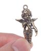 Brass Angel Wings Pendants For Necklaces Solid Copper Key Chains Diy Accessories