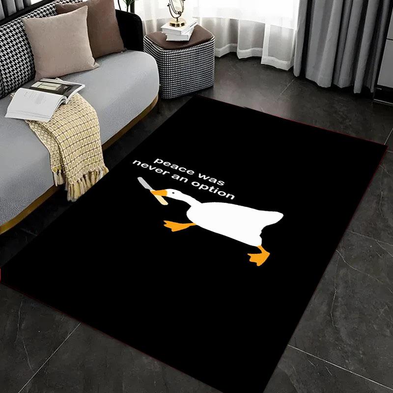 Патетический юмор Утка HD Большие ковры для дома, гостиной, детской спальни, дивана, придверный коврик, кухонные напольные коврики, противоскользящий декор