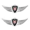 Metal Car Eagle Angel Wings Badge Trunk Fender Decoration Sticker For SEAT Leon Mk1 Mk2 Ibiza Arosa Ateca Altea Cordoba Cupra FR uio321