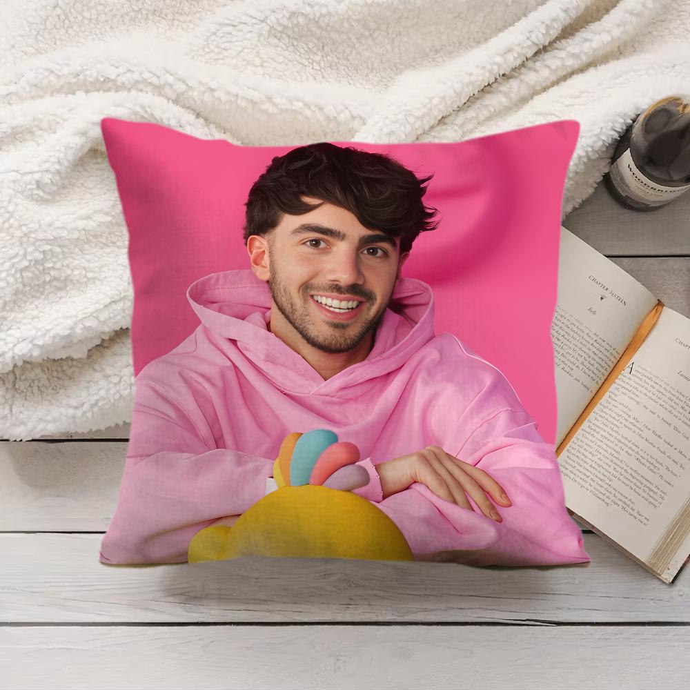 Celebrity Fede VVigevani Cushion Cover Silky Short Plush Invisible Zipper Dustproof Sofa Pillow Case for Home Decor