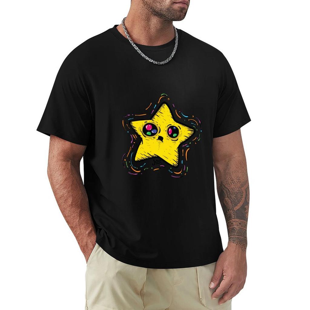 Trippy Star TShirt customs Louboutins summer tops anime outfits for men