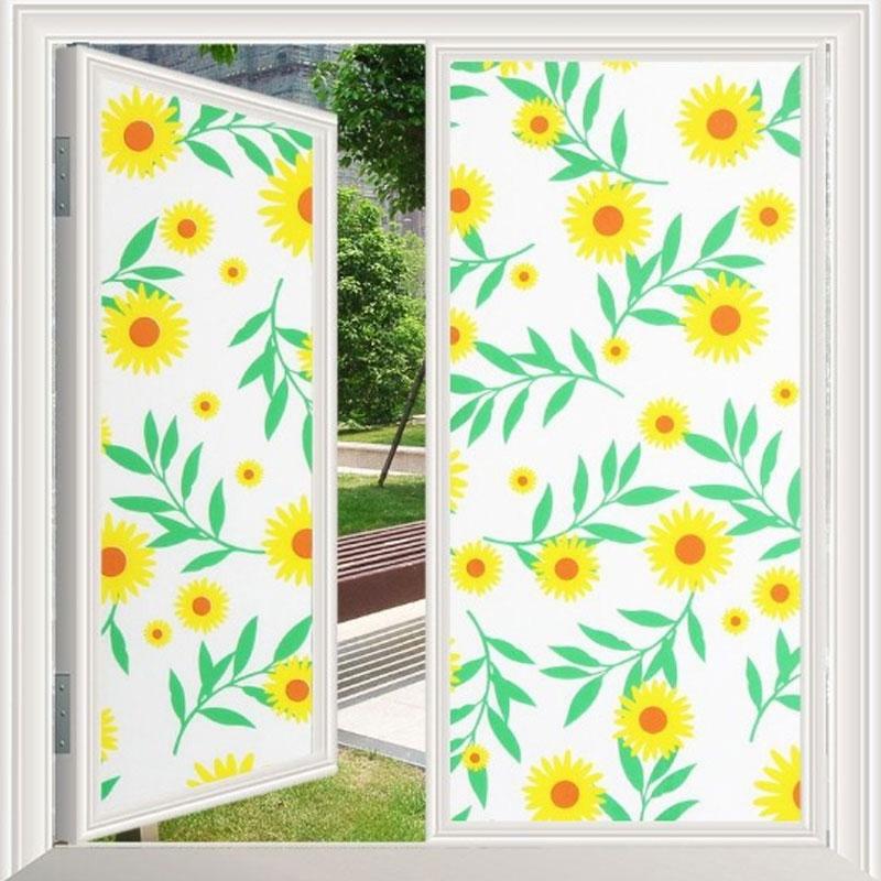 45x200 см пленка для окон витражная пленка матовая конфиденциальная оконные наклейки статическое прилипание самоклеящиеся наклейки для окон