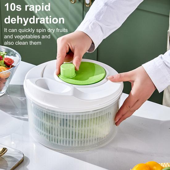 Центрифуга для сушки овощей, сушилка для овощей большой емкости, ручная центрифуга для сушки овощей