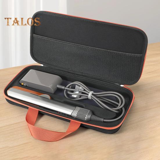 Сумка для хранения выпрямителя для волос Жесткий чехол для переноски с противоударным слоем EVA на молнии Ударопрочная водонепроницаемая сумка для хранения для Airstrait HT01