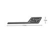 ABS S Badge Emblem Car Trunk Stickers For Mercedes-Benz AMG S AMG E63S C63S GLC63S GLE63S GLS63S GTS GT43S GTR GT53 GT50 CLA45S