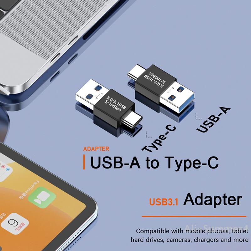 Переходник USB 3.1 гнездо на USB Type C гнездо Суперскоростной USB удлинитель Конвертер для подключения