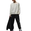 Jordan Jumpman Brooklyn Fleece Comfortable Breathable Simple Loose Drop Shoulder Sweatshirt Women Sweatshirt Sail-White HJ1354-133