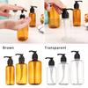 1pc Useful Shampoo Shower Gel Plastic Bottling Shower Gel  Bottles Liquid Pump Container