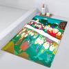 Door Mat S-South Bedside Entrance Bath Floor P-Park Cartoon Decoration Corridor PPC Door Mat Carpet Living Room Cute Balcony