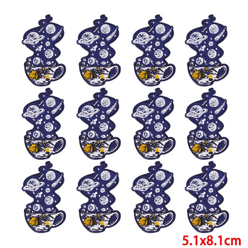 10 шт./лот, оптовая продажа, вышивка, железные нашивки для одежды, нашивки для одежды, куртки, декор, аппликация, принадлежности для шитья
