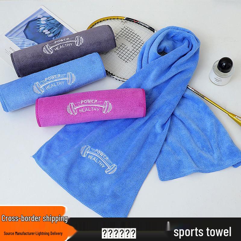 Очень длинное влаговпитывающее полотенце для спортзала для трансграничных видов спорта
