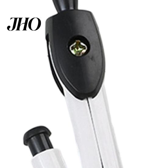 Office Drawing Tool 2-in-1 Metal Compass Set with Automatic Pencil Geometry for Smooth Circle Students Precise Portable Storage Box Math Art