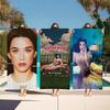 K-KatyS-ES Towel Textile Bathrobe Beach Quick-Drying Lightweight P-PerryS-ES Bandaids Singer Portable Album Camping Swim Pool