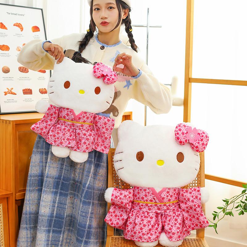 Плюшевая игрушка Sanrio Hello Kitty в кимоно с сакурой для коллекционеров и в подарок