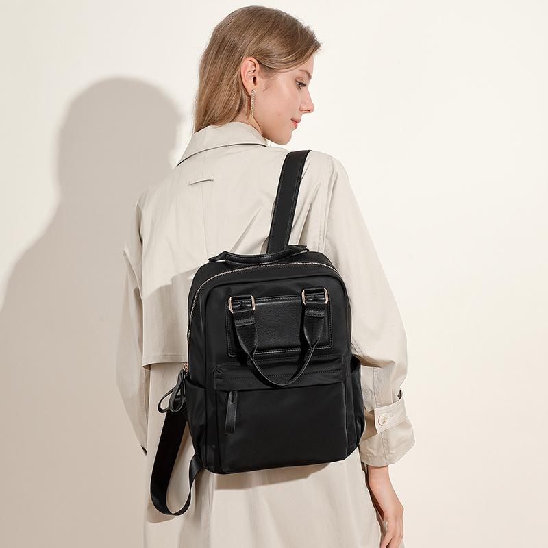 Рюкзак из ткани Оксфорд, женский рюкзак большой емкости, модный дорожный легкий дорожный рюкзак, сумка для компьютера