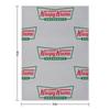 Плед Krispy Kreme Resto and Bakery рождественские подарки Декоративный пушистый плед для дивана и кровати