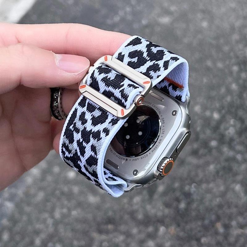 Ремешок Hill с застежкой-слайдером для Apple Watch S10 — прочный нейлоновый плетеный ремешок для iWatch 10/9/8/7/6/5/4/3/2/1/SE/Ultra/Ultra2 49 мм 46 мм 45 мм 44 мм 42 мм