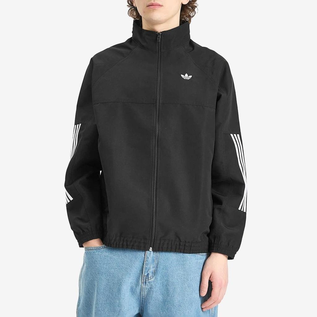 adidas Скейтбординг Куртка-трексуит Gatsele Черно-белая JC5174