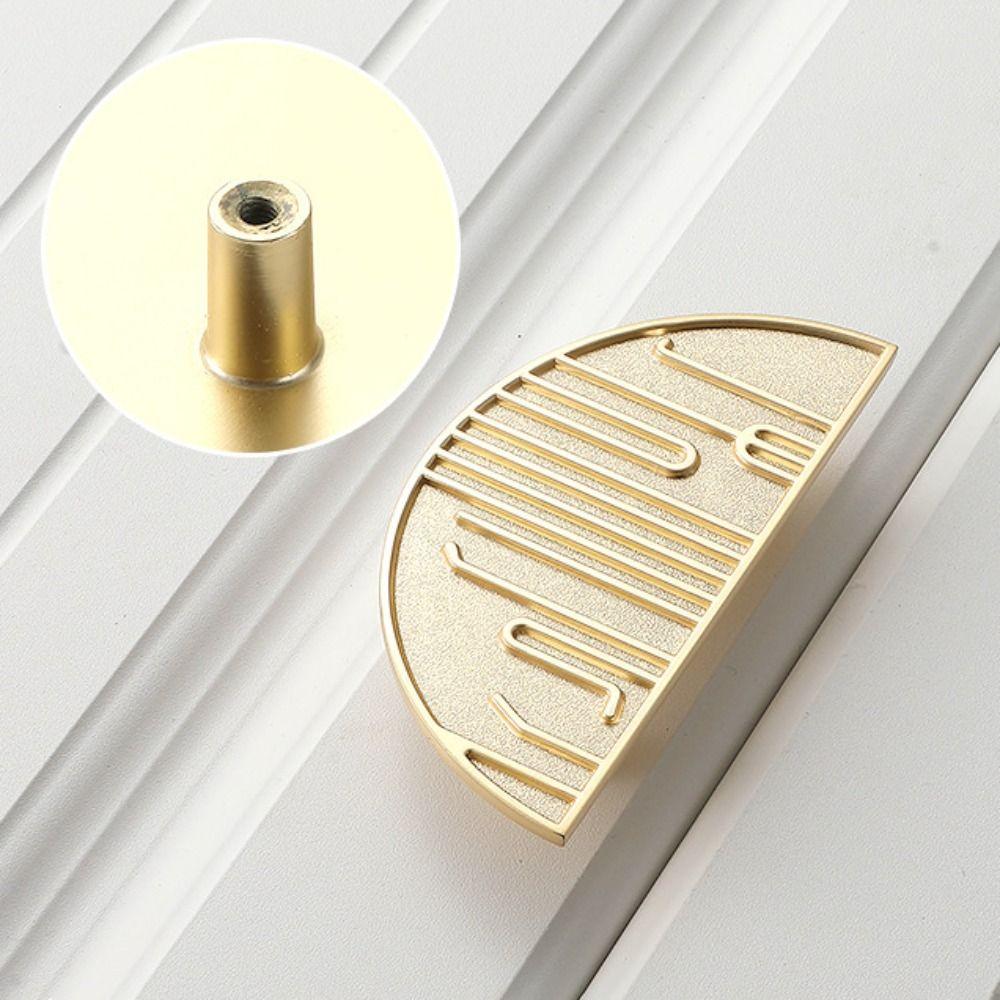 Многостильная полукруглая ручка, износостойкая, с двумя отверстиями, ручка для мебели из цинкового сплава, креативная ручка для шкафа, шкаф