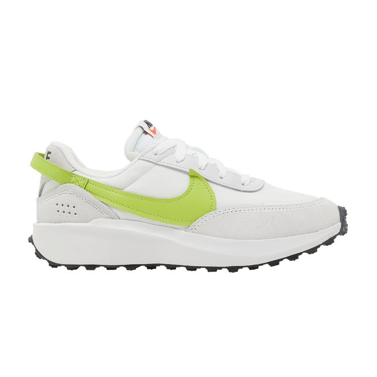 Women's Sneakers Nike Waffle Debut Summit White Atomic Green (Women's) Summit White/Atomic Green-Iris Whisper