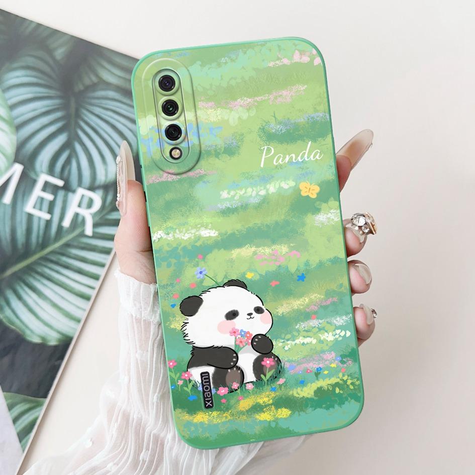 Чехол для Xiaomi Mi A3 MiA3 Ударопрочный Чехол Милый Мультяшный Панда Кролик Мягкий Силикон Матовый ТПУ Чехол для Телефона Для Xiaomi Mi CC9e Capa