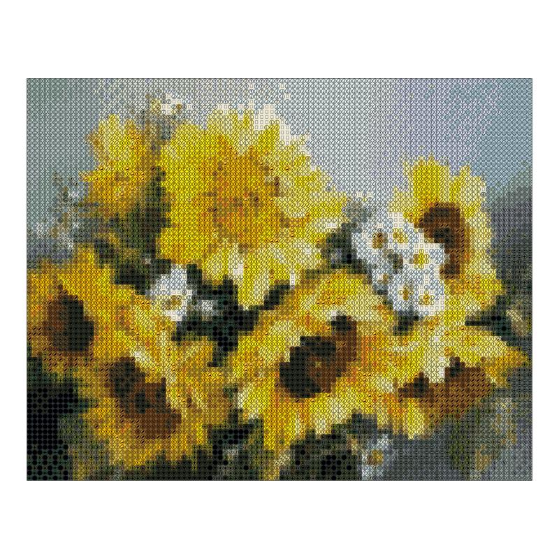 Полная дрель 5D DIY Алмазная живопись Инструменты Домашний декор без рамки