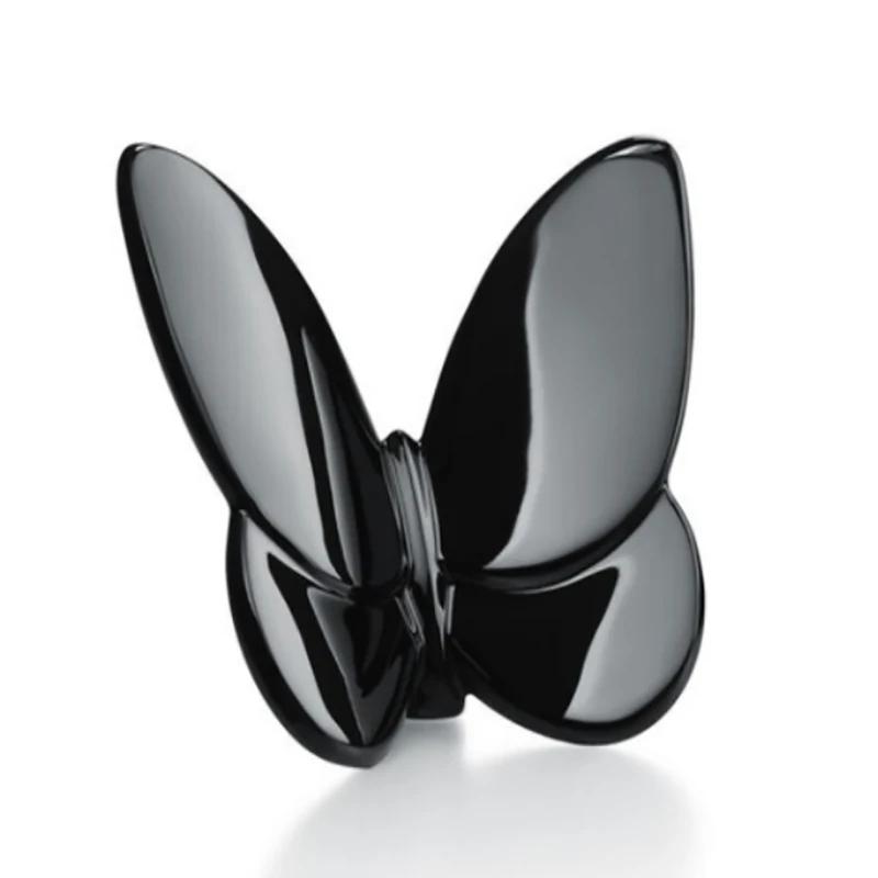 Хрустальные крылья бабочки Papillon, трепещущие, стеклянные, счастливые, бабочки, украшения, декор для дома, поделки, аксессуары, подарок на день рождения