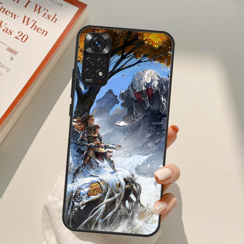 Чехол для игрового телефона Game Horizon Zero Dawn для Redmi 10A 10C 9A 9C 9T K40 K50 для Redmi Note 11S 10S 9S 9 10 11 Pro