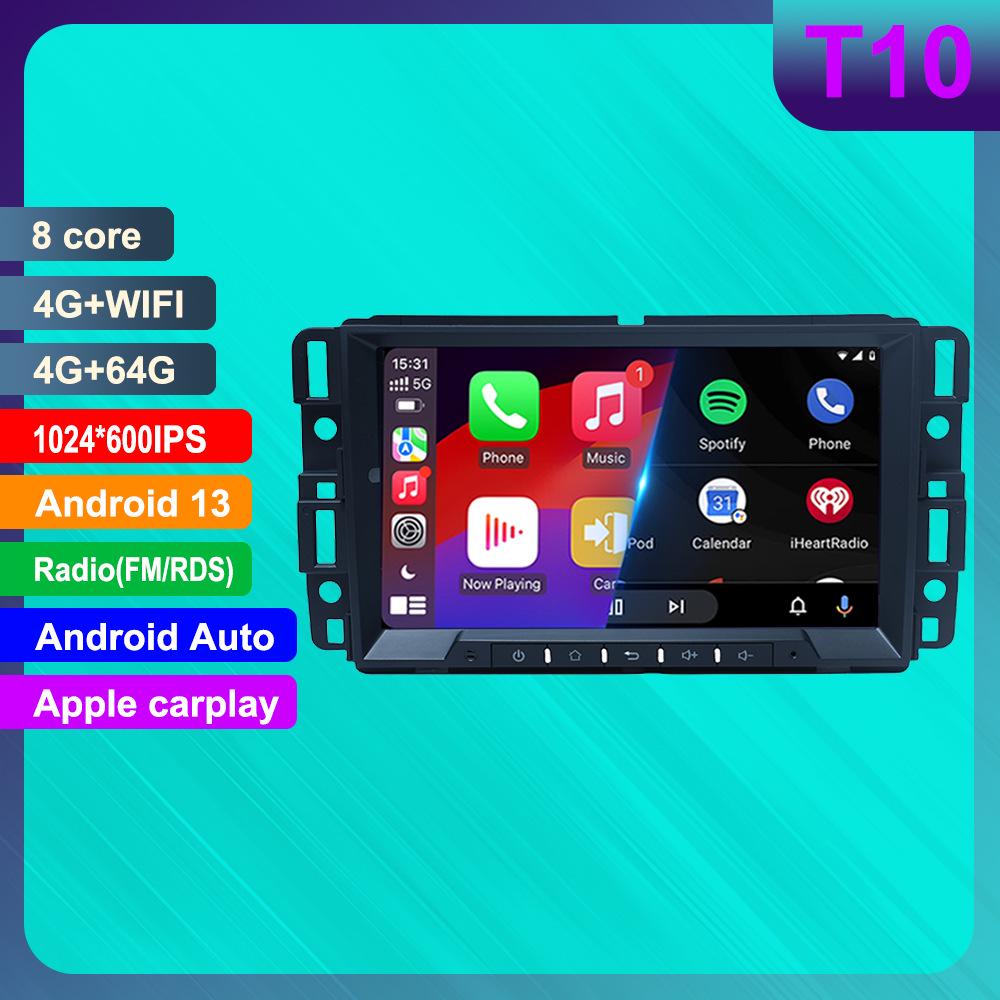 Chevrolet GMC Навигация в автомобиле Android GPS HD Камера заднего вида и CarPlay Плеер