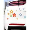 1 лист Наклейка на машину с цветочным принтом