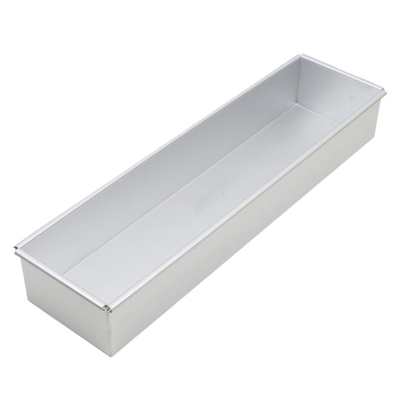 Форма для торта Тирамису из пищевого алюминиевого сплава, прямоугольная, с антипригарным покрытием, для десертов, чизкейка, для домашней кухни